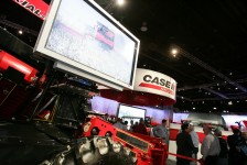 Case IH exhibit at Ag Connect Expo 2011.